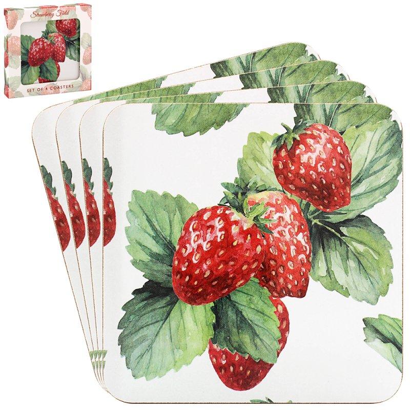 lesser & pavey STRAWBERRY FIELD COASTERS S4 LP95779