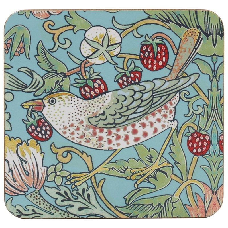 lesser & pavey STRAWBERRY THIEF COASTERS S4 LP96644