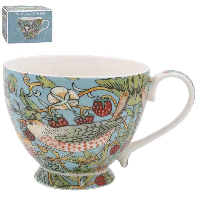 lesser & pavey STRAWBERRY THIEF FOOTED MUG LP96700