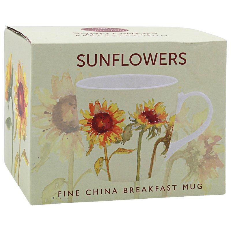 Lesser & Pavey SUNFLOWERS BREAKFAST MUG LP96627