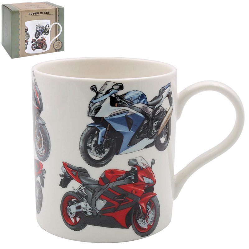 lesser & pavey SUPER BIKES MUG LP99880