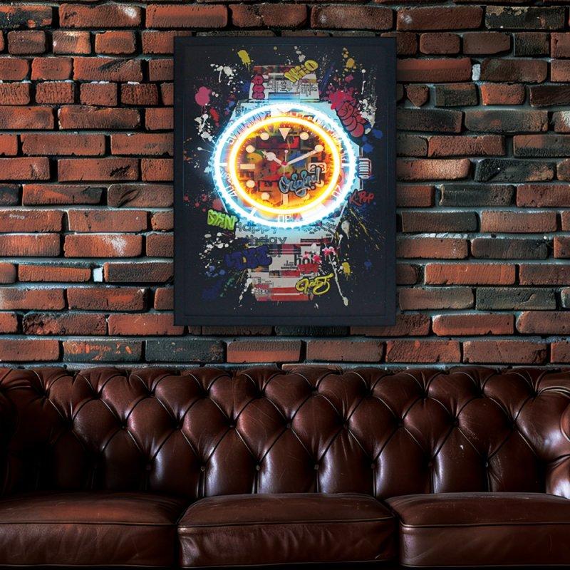 lesser & pavey TIME BLASTER WALL ART LP75692