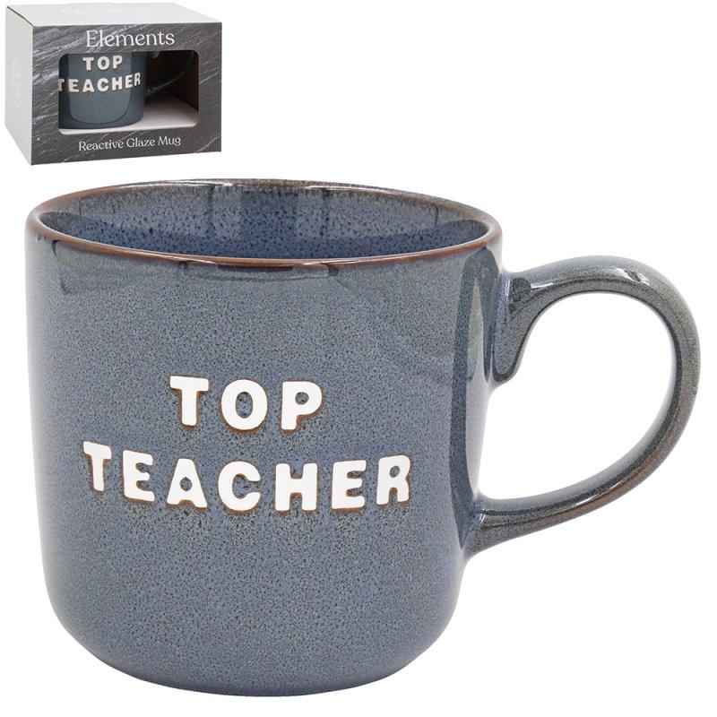 Lesser & Pavey TOP TEACHER MUG -BLUE/GREY LP76370