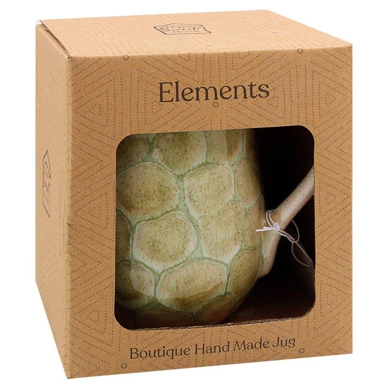 Lesser & Pavey TORTOISE SHELL FLOWER JUG GRN LP73937