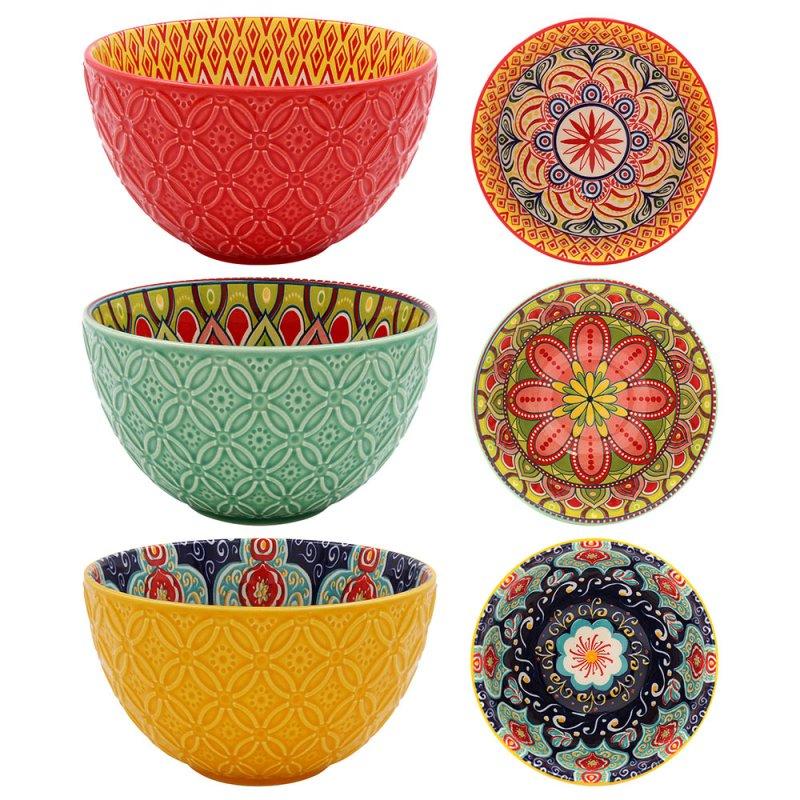 lesser & pavey TUSCANY BOWL 13CM 3 ASST LP73056