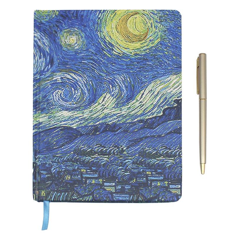 lesser & pavey VAN GOGH STARRYNIGHT NOTEBOOK LP74832
