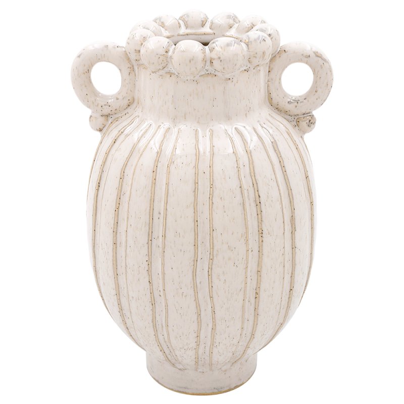 lesser & pavey VASE - CREAM 17.5CM LP75140