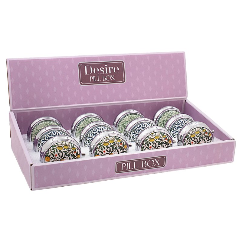 Lesser & Pavey W MORRIS PILL BOX 3 ASST LP75807