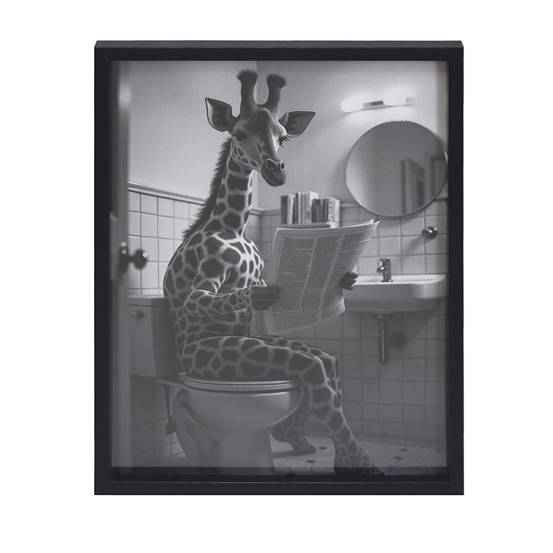 Lesser & Pavey WALL ART- GIRAFFE 30X40 CM LP76114