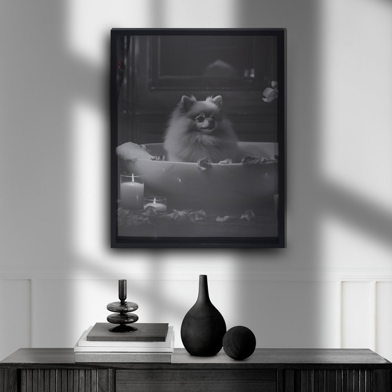 lesser & pavey WALL ART- POMERANIAN 45X60 CM LP76128