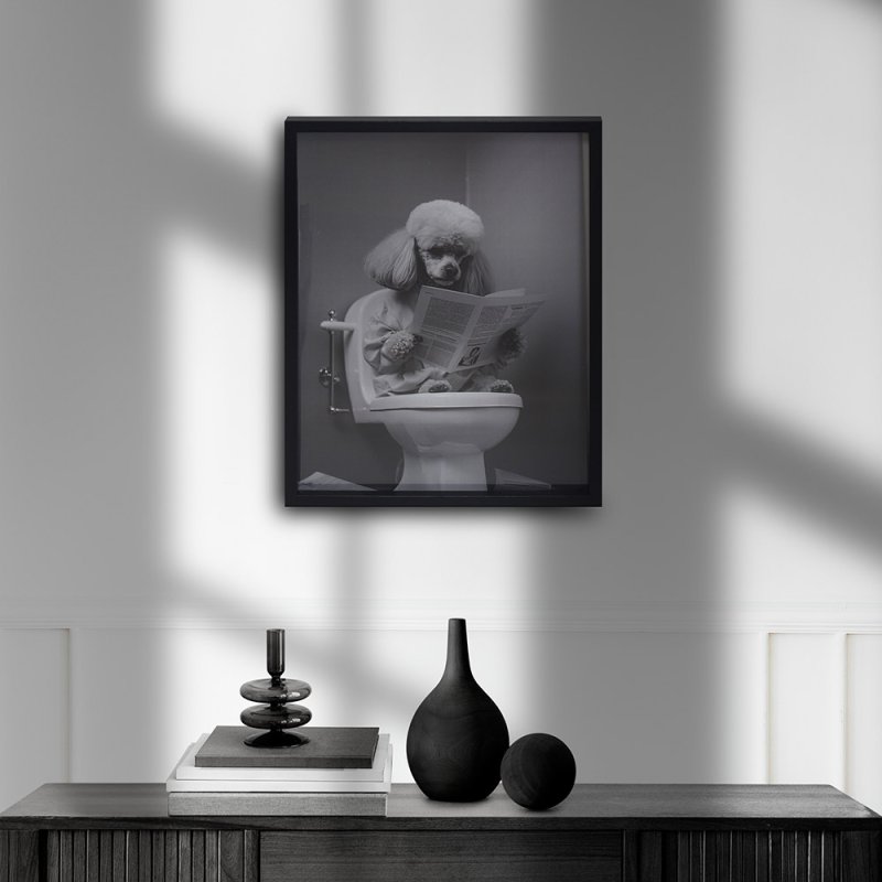 lesser & pavey WALL ART- POODLE 30X40 CM LP76118