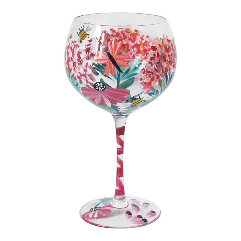 Lesser & Pavey WILD GARDEN GIN GLASS LP75744
