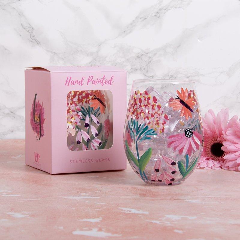 lesser & pavey WILD GARDEN STEMLESS GLASS LP75760