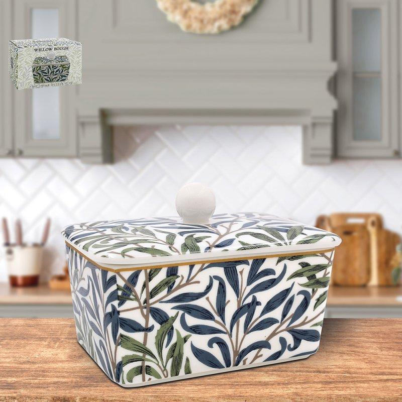 lesser & pavey WILLOW BOUGH BUTTER DISH LP95707