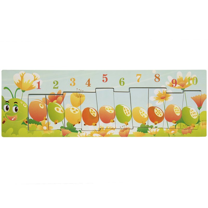 lesser & pavey LET'S LEARN CATERPILLAR PUZZLE LP62066