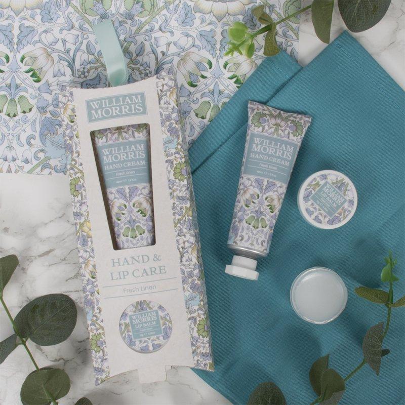 lesser & pavey LODDEN HAND & LIP CARE Wm. MORRIS FRESH LINEN LP75239