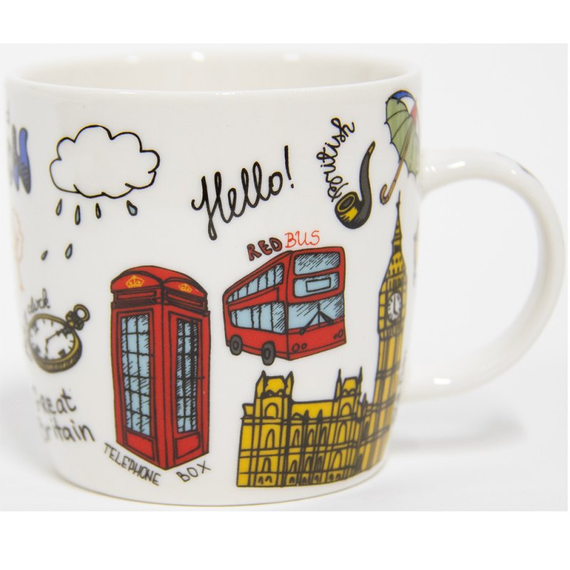 Lesser & Pavey LONDON SKETCH MINI MUG UNBOXED LP34155