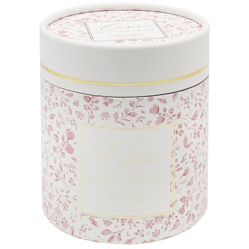 Lesser & Pavey LOVE YOU TO MOON&BACK CANDLE POMEGRANATE NOIR LP74581