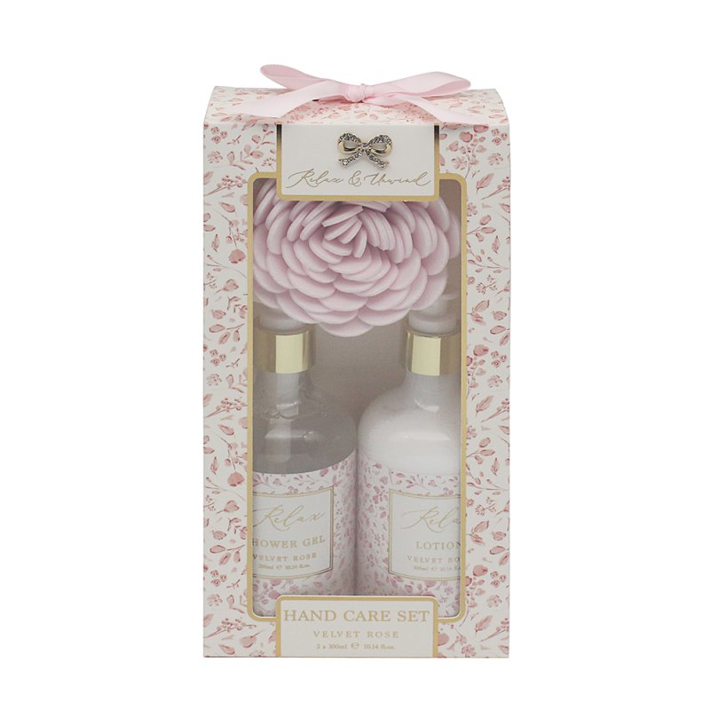 Lesser & Pavey MADELAINE BATH & SHOWER PINK VELVET & ROSE LP75467