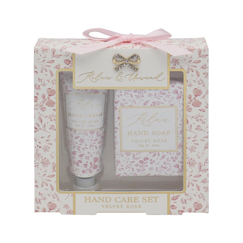 Lesser & Pavey MADELAINE HAND CARE PINK VELVET & ROSE LP75464
