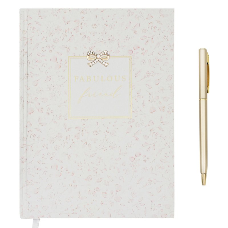 Lesser & Pavey MADELAINE NOTEBOOK FAB FRIEND A5 WITH PEN LP75287