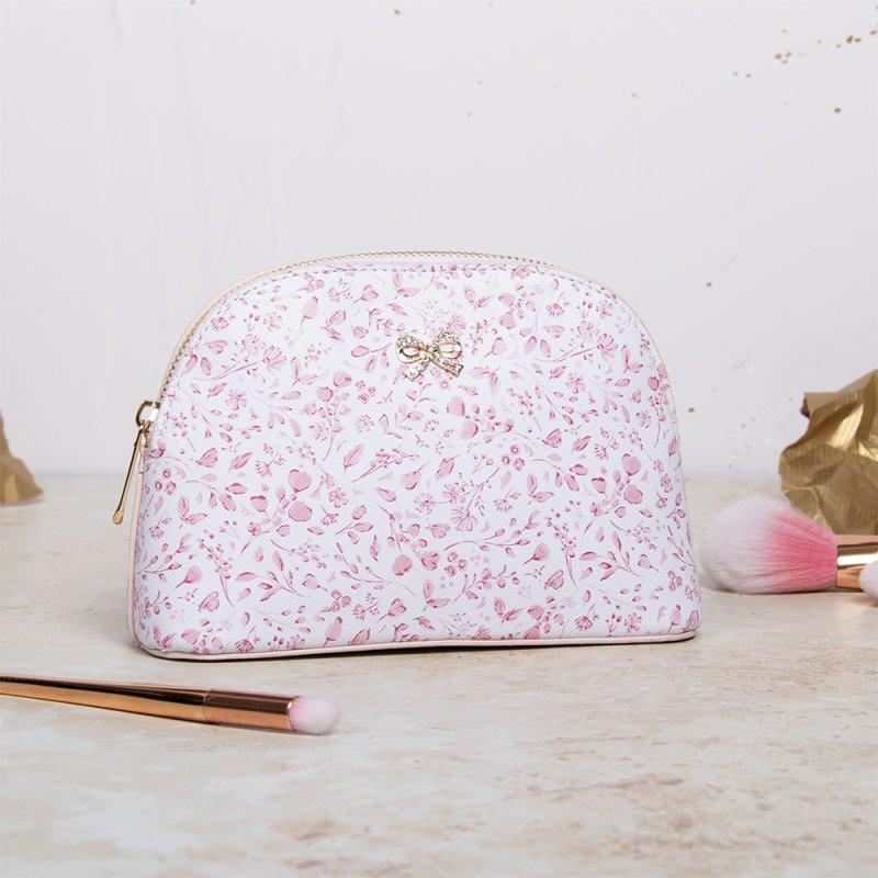 lesser & pavey MADELAINE PINK COSMETIC BAG BAG LP76044