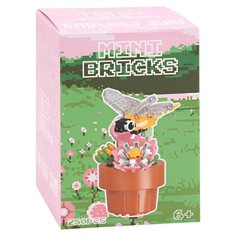 Lesser & Pavey MINIBRICKS FLOWER WITH DRAGFLY LP76549
