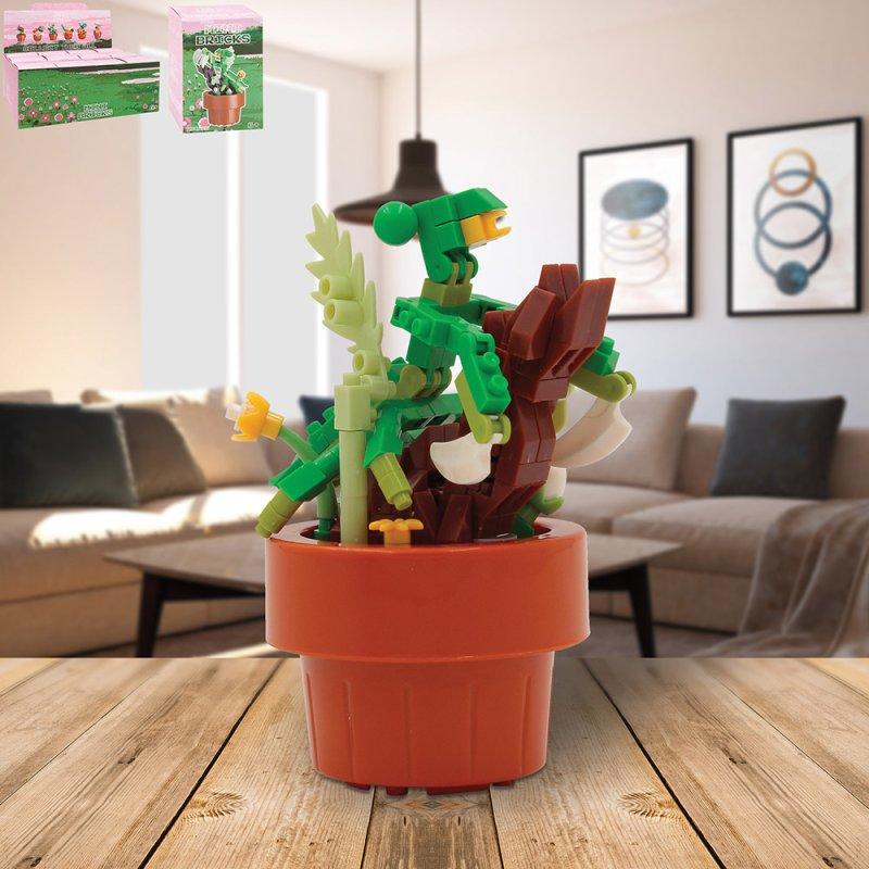 lesser & pavey MINIBRICKS FLOWERS GRASSHOPPER LP76546