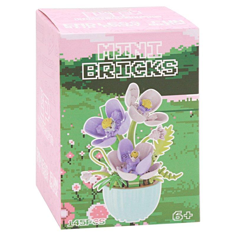 Lesser & Pavey MINIBRICKS PINK/LILAC CROCUSES LP76556