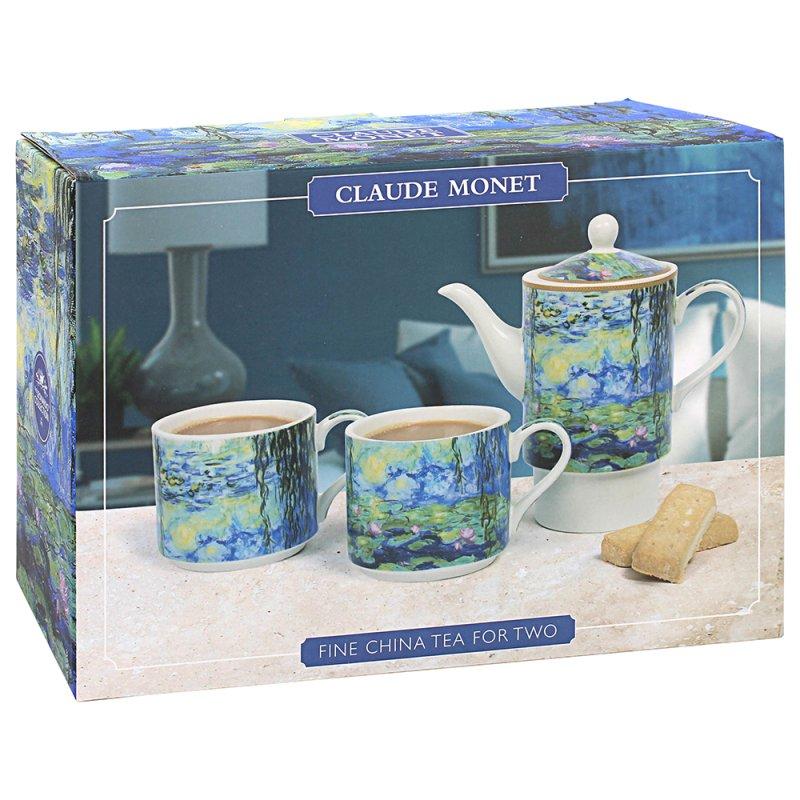 Lesser & Pavey MONET WATERLILLIES TEA FOR TWO LP96314