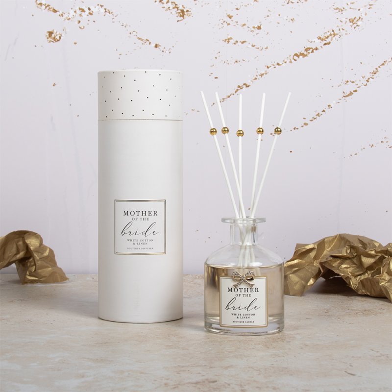 lesser & pavey MOTHER OF THE BRIDE DIFFUSER WHITE COTTON & LINEN - 200ML LP49743