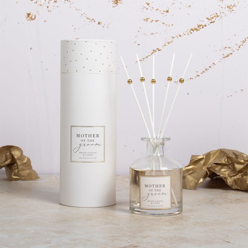 lesser & pavey MOTHER OF THE GROOM DIFFUSER WHITE COTTON & LINEN - 200ML LP49745
