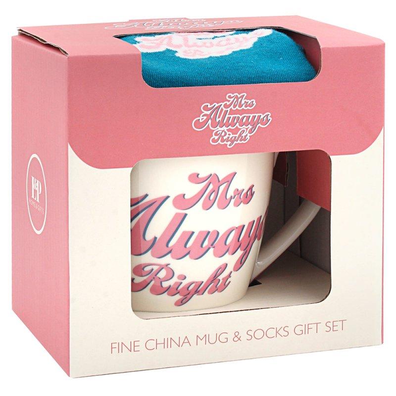 Lesser & Pavey MRS ALWAYS RIGHT SOCK GIFT SET LP96826