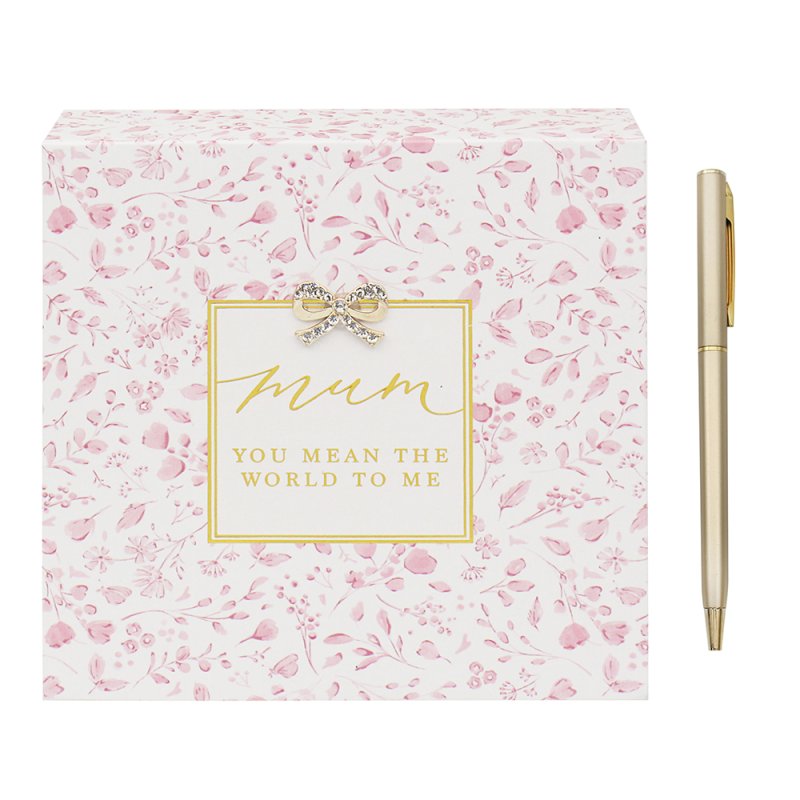 Lesser & Pavey MUM WORLD TO ME MEMO PAD WITH PEN MADELAINE LP75293