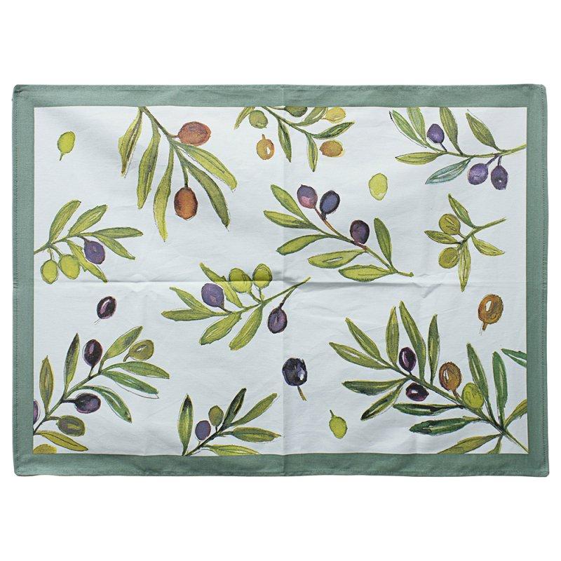 lesser & pavey OLIVE GROVE TEA TOWEL JENNIFER ROSE LP96918
