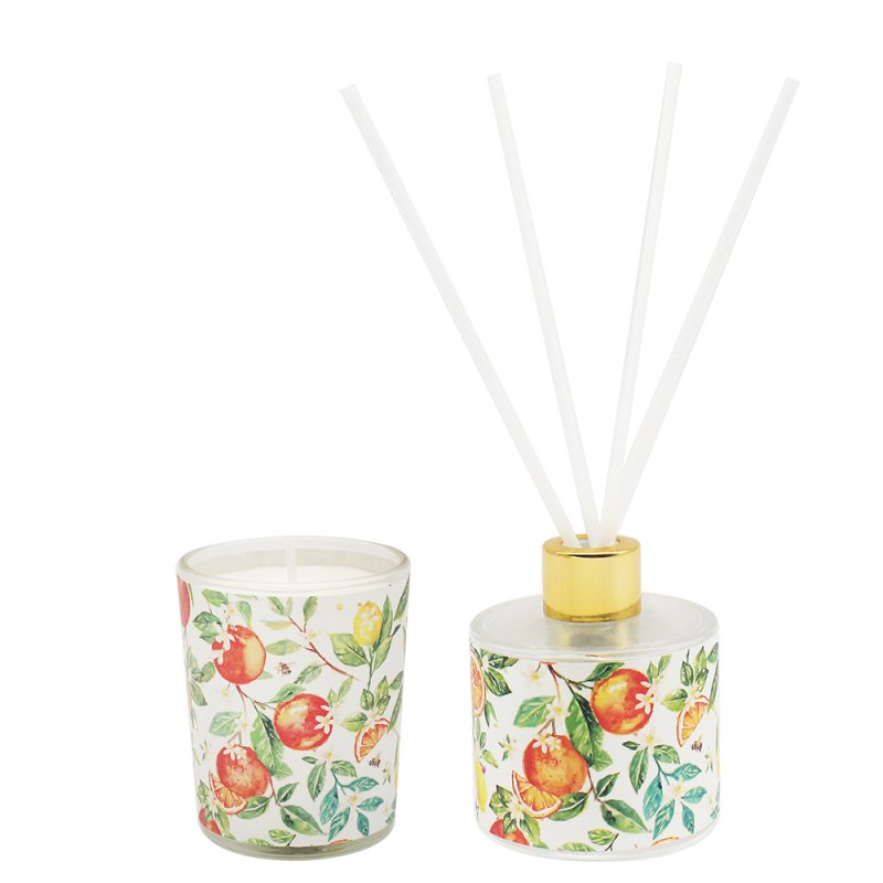 lesser & pavey ORANGES & LEMONS CANDLE&DIFFUSCITRUS SANGUINE LP76846