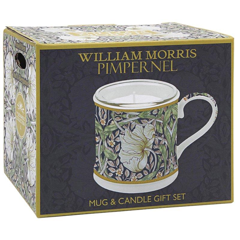 Lesser & Pavey PIMPERNEL CANDLE GIFT SET Wm. MORRIS OUD & BERGAMOT LP76660