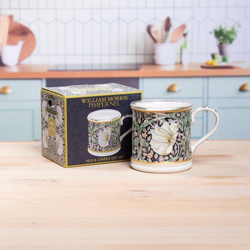 lesser & pavey PIMPERNEL CANDLE GIFT SET Wm. MORRIS OUD & BERGAMOT LP76660