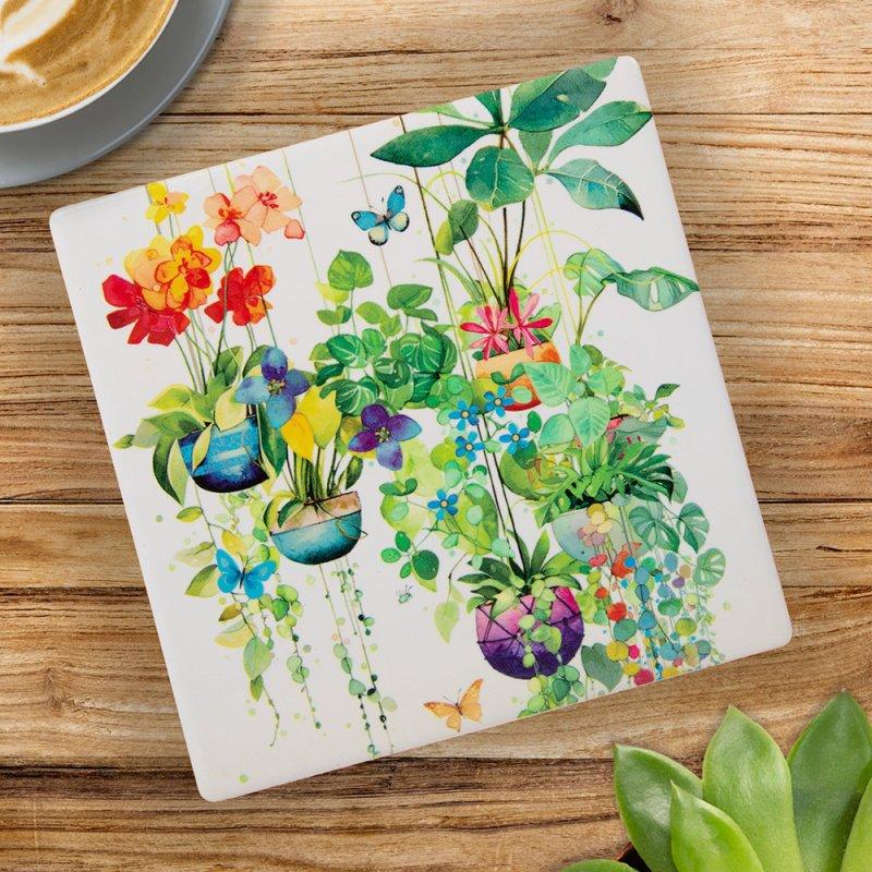 lesser & pavey PORTFOLIO PLANTS COASTER HANGING LP34305