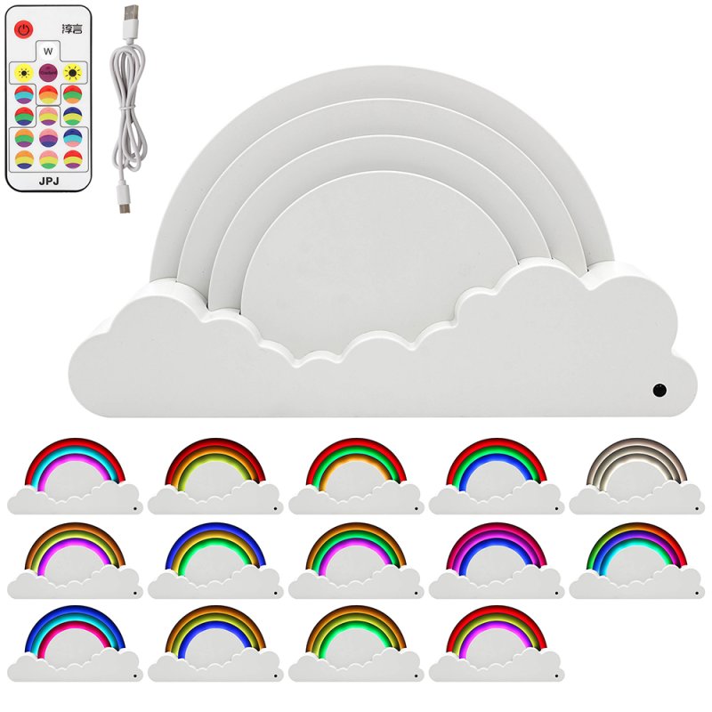 Lesser & Pavey RAINBOW NIGHT LIGHT REMOTE AND TOUCH CONTROL LP75314