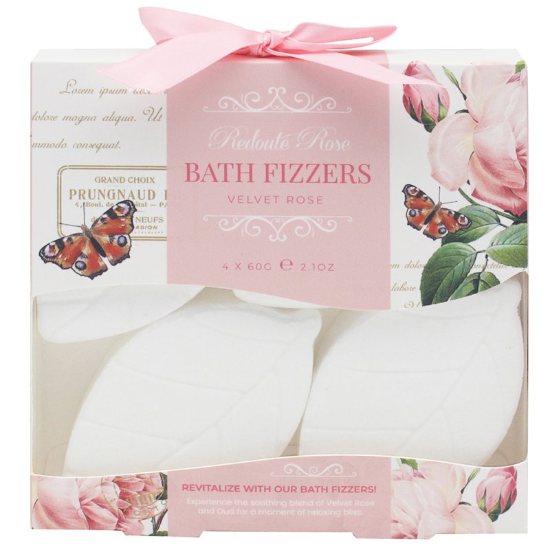 Lesser & Pavey REDOUTE ROSE BATH FIZZERS VELVET ROSE LP75247