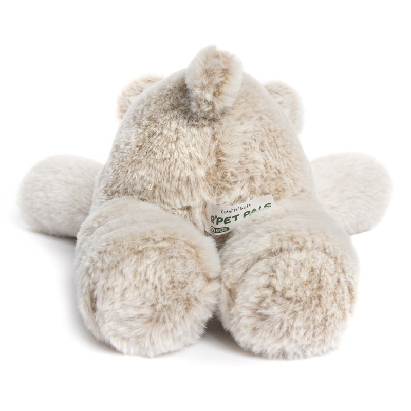 Lesser & Pavey RPET PALS BARNEY LAYING BEAR L 35CM LP74191