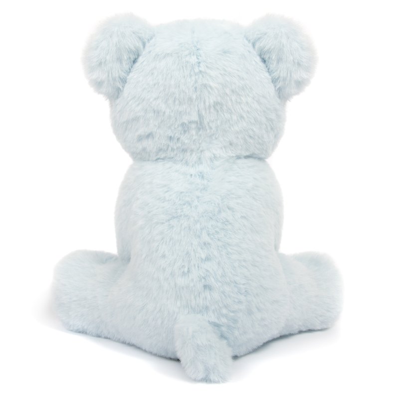 Lesser & Pavey RPET PALS CUDDLES BEAR BLUE SITTING 20CM LP74428