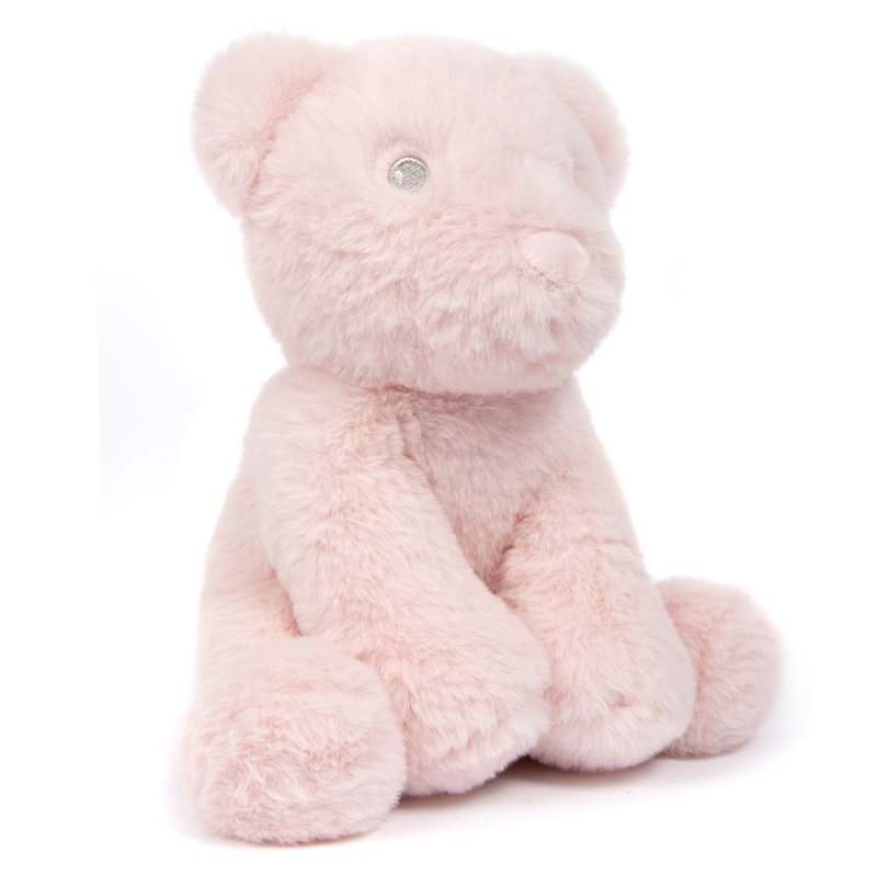 Lesser & Pavey RPET PALS CUDDLES BEAR PINK SITTING 20CM LP74429