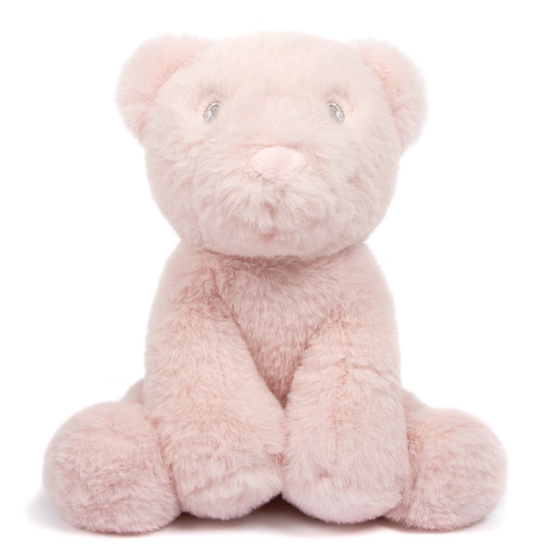 lesser & pavey RPET PALS CUDDLES BEAR PINK SITTING 20CM LP74429