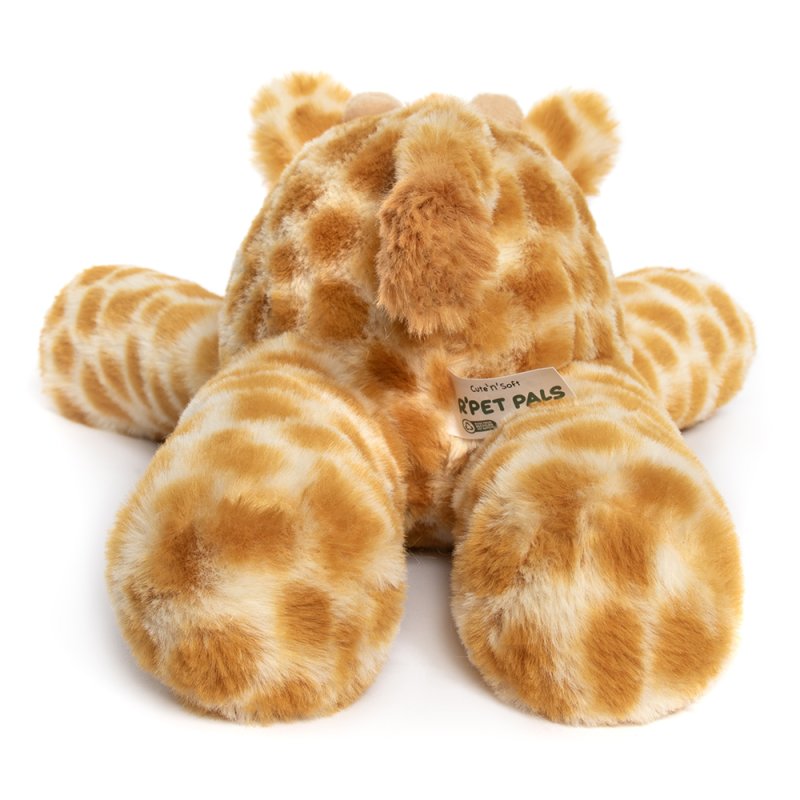 Lesser & Pavey RPET PALS GINA LAYING GIRAFFE L 35CM LP74190