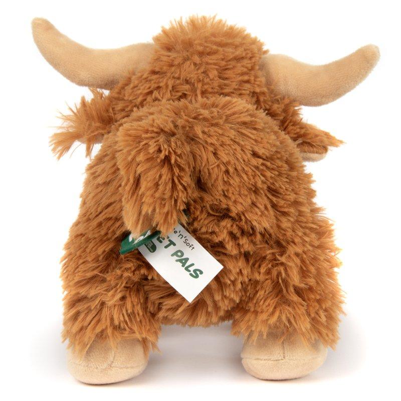 Lesser & Pavey RPET PALS HUGHIE STAND COW H 17CM LP74427