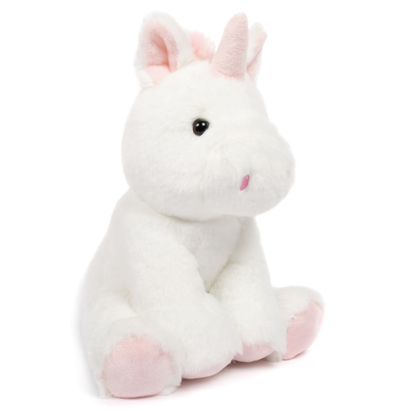 Lesser & Pavey RPET PALS SPARKLE UNICORN SITTING 20CM LP74487