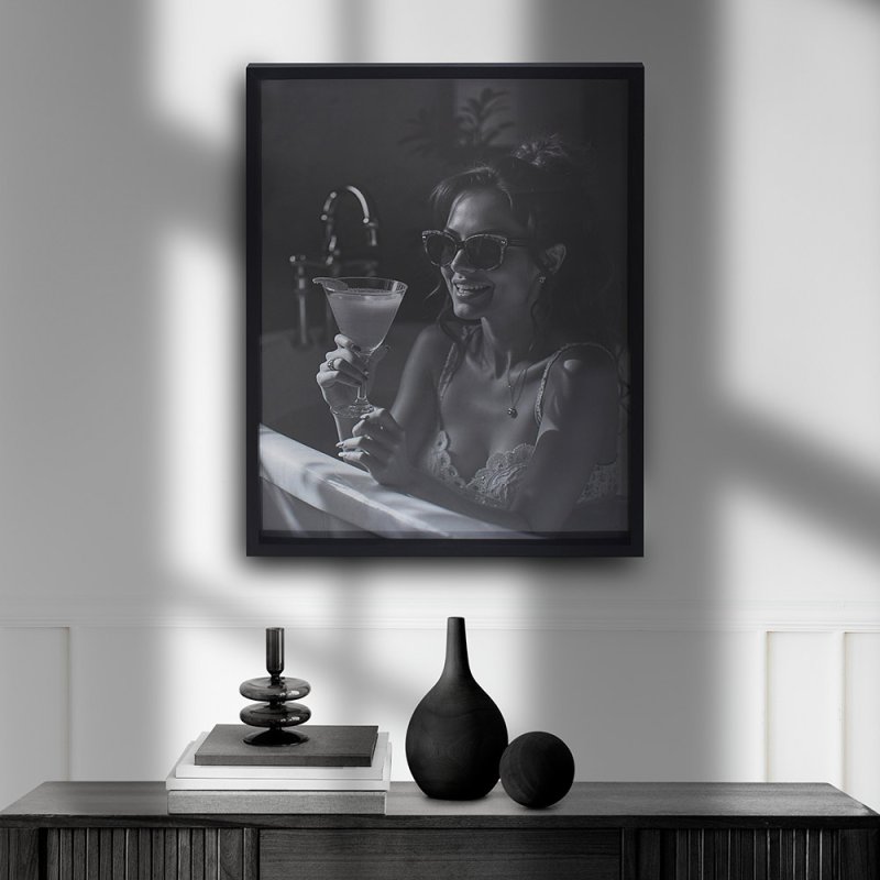 lesser & pavey WALL ART- WOMAN IN BATH 45X60 CM LP76130