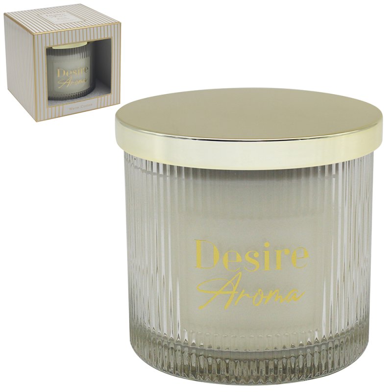Lesser & Pavey WARM COTTON CANDLE 400GM 36HRS SOY WAX LP75548